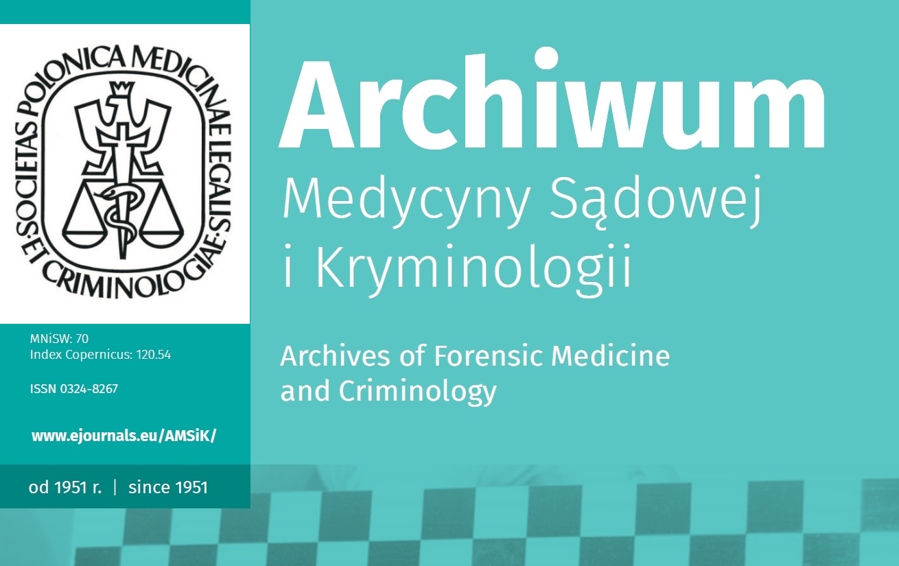 PTMSiK może prowadzić płatną działalność reklamową w „Archiwum Medycyny Sądowej i Kryminologii”